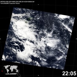 Level 1B Image at: 2205 UTC