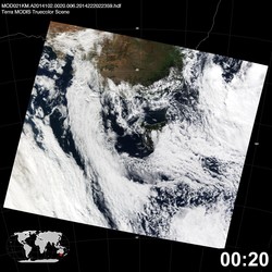 Level 1B Image at: 0020 UTC