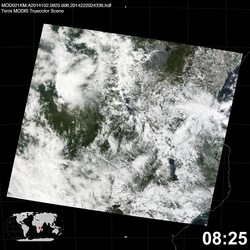 Level 1B Image at: 0825 UTC