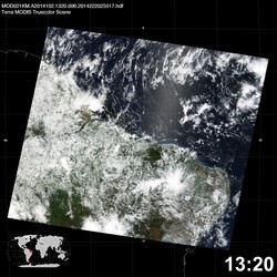 Level 1B Image at: 1320 UTC