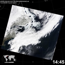 Level 1B Image at: 1445 UTC