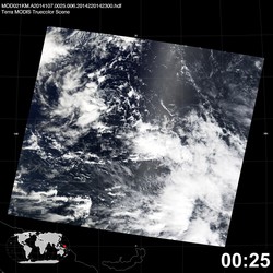 Level 1B Image at: 0025 UTC