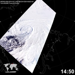 Level 1B Image at: 1450 UTC