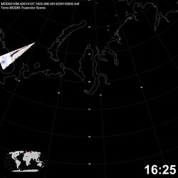 Level 1B Image at: 1625 UTC