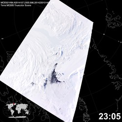 Level 1B Image at: 2305 UTC