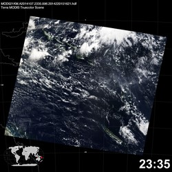 Level 1B Image at: 2335 UTC