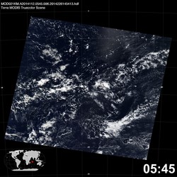 Level 1B Image at: 0545 UTC