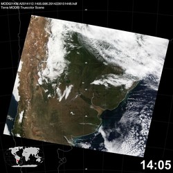 Level 1B Image at: 1405 UTC