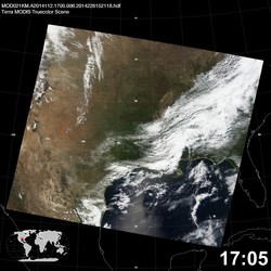 Level 1B Image at: 1705 UTC