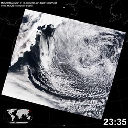 Level 1B Image at: 2335 UTC