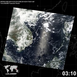 Level 1B Image at: 0310 UTC