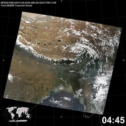 Level 1B Image at: 0445 UTC