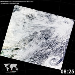 Level 1B Image at: 0825 UTC