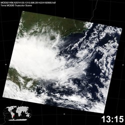 Level 1B Image at: 1315 UTC