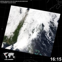 Level 1B Image at: 1615 UTC