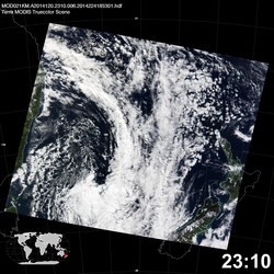 Level 1B Image at: 2310 UTC