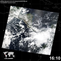 Level 1B Image at: 1610 UTC