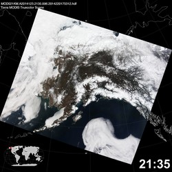 Level 1B Image at: 2135 UTC