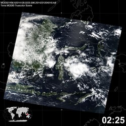 Level 1B Image at: 0225 UTC