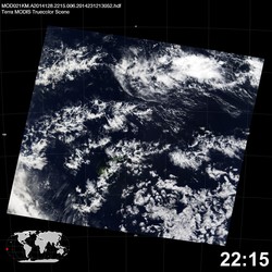 Level 1B Image at: 2215 UTC