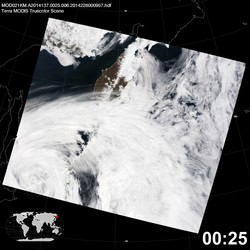 Level 1B Image at: 0025 UTC