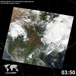 Level 1B Image at: 0350 UTC