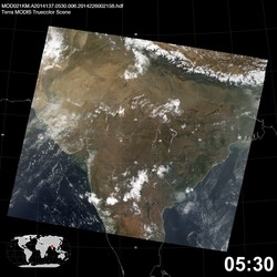 Level 1B Image at: 0530 UTC