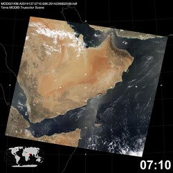 Level 1B Image at: 0710 UTC