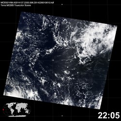 Level 1B Image at: 2205 UTC