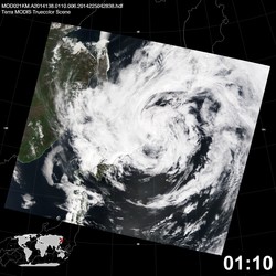 Level 1B Image at: 0110 UTC