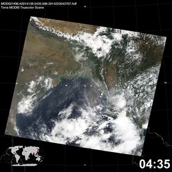 Level 1B Image at: 0435 UTC