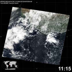 Level 1B Image at: 1115 UTC