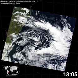 Level 1B Image at: 1305 UTC