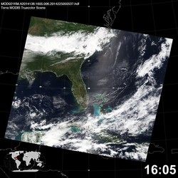 Level 1B Image at: 1605 UTC