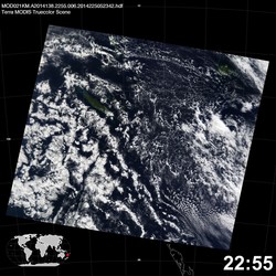 Level 1B Image at: 2255 UTC