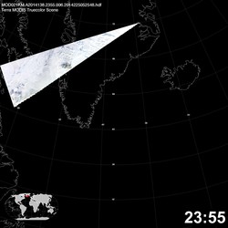 Level 1B Image at: 2355 UTC