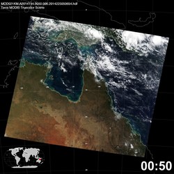 Level 1B Image at: 0050 UTC