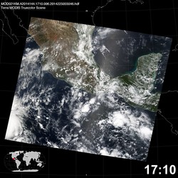 Level 1B Image at: 1710 UTC