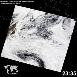 Level 1B Image at: 2335 UTC