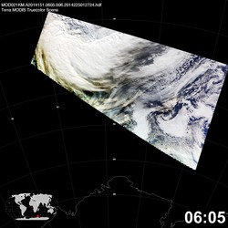 Level 1B Image at: 0605 UTC