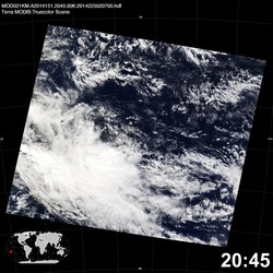 Level 1B Image at: 2045 UTC