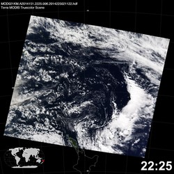 Level 1B Image at: 2225 UTC