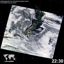 Level 1B Image at: 2230 UTC