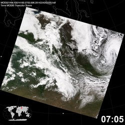 Level 1B Image at: 0705 UTC