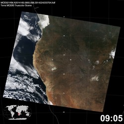 Level 1B Image at: 0905 UTC