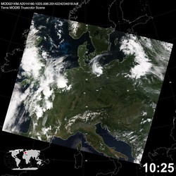 Level 1B Image at: 1025 UTC