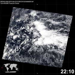 Level 1B Image at: 2210 UTC