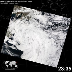 Level 1B Image at: 2335 UTC