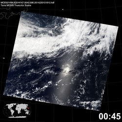 Level 1B Image at: 0045 UTC