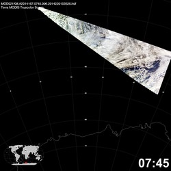 Level 1B Image at: 0745 UTC